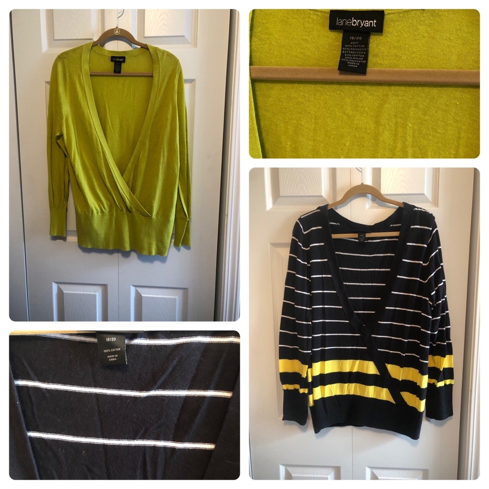TWO Lane Bryant V-Neck Sweaters
